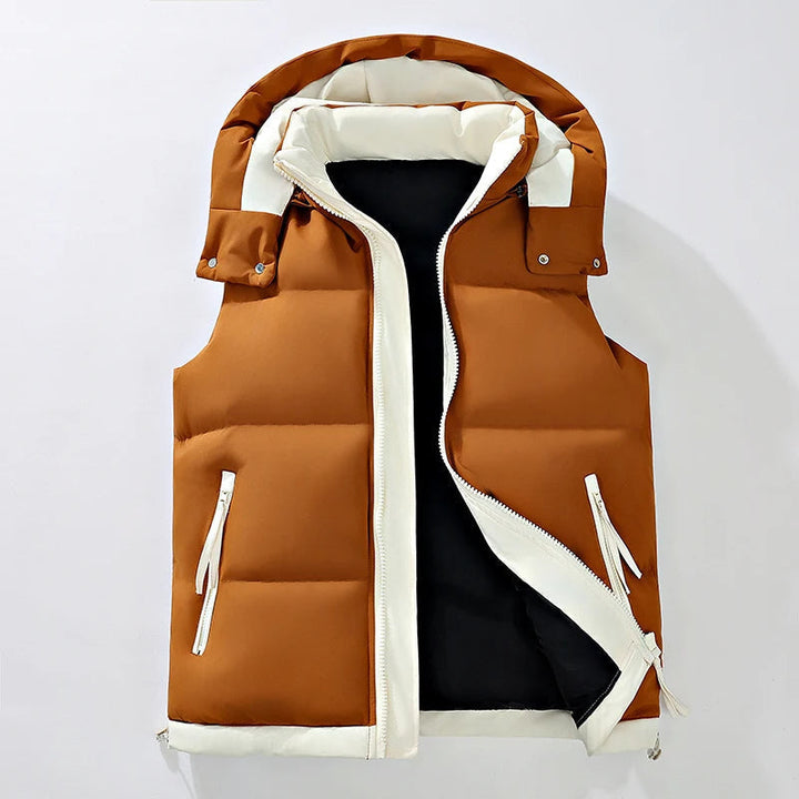 Astralforge - Warm And Padded Vest With Hood