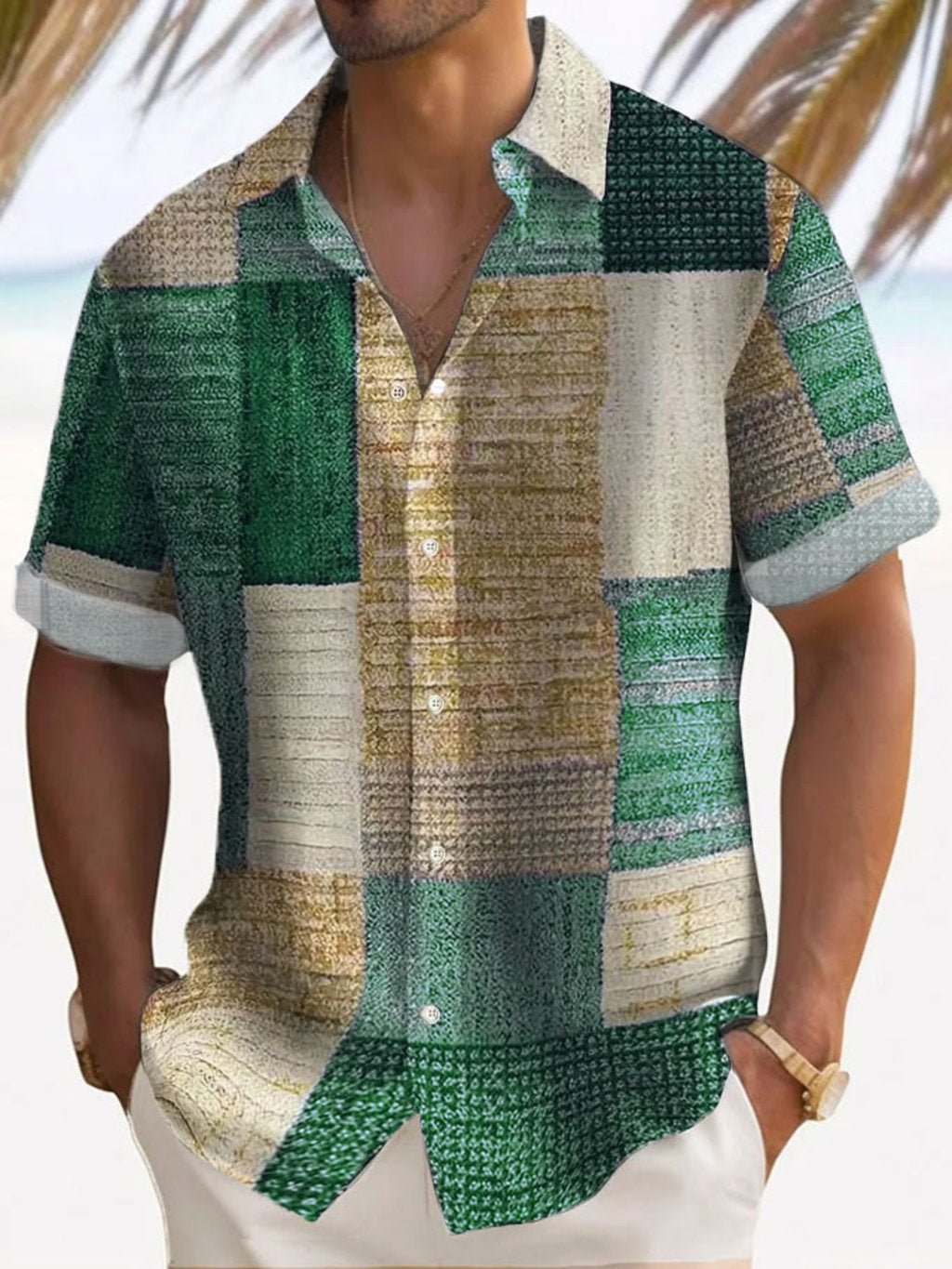 Shpetim - Elegant Short Sleeve Shirt