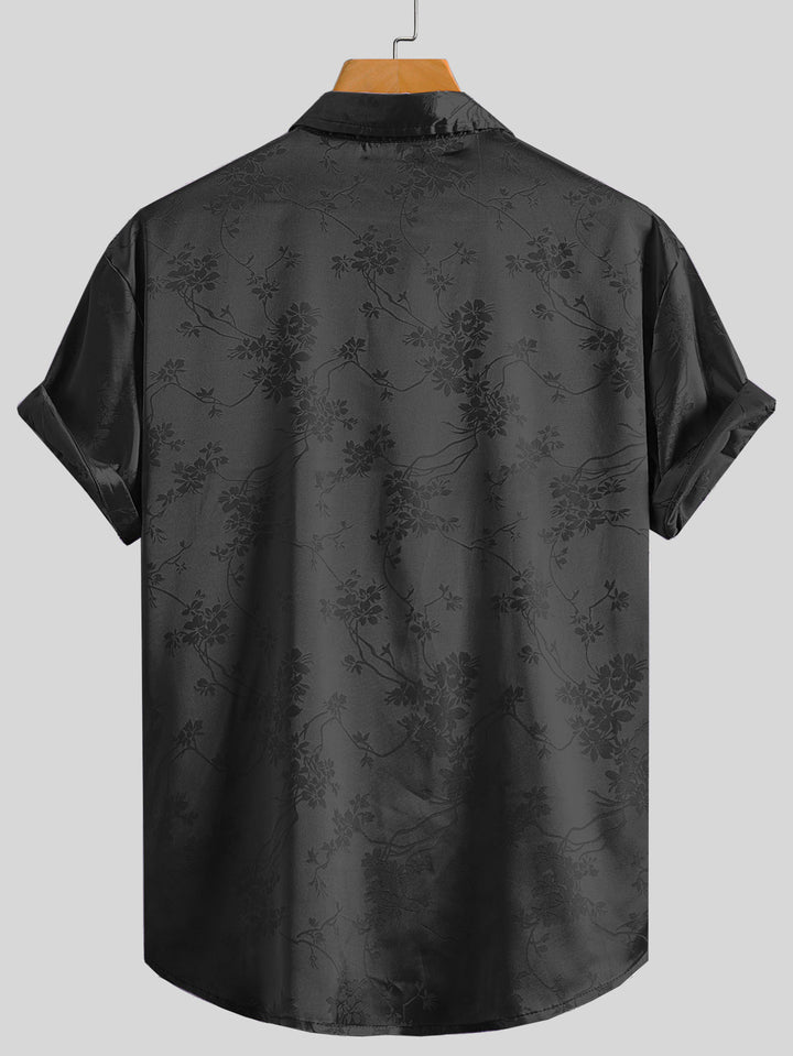 Bogdan - Elegant Short Sleeve Printed Shirt