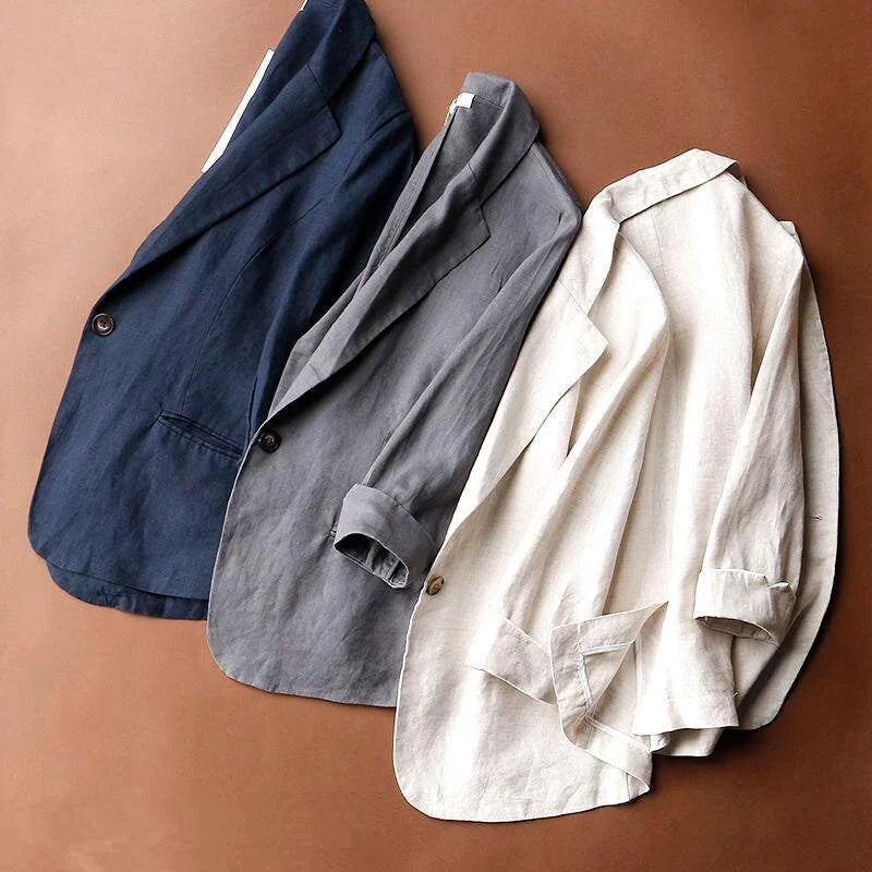 Mavis - Stylish Linen Blazer