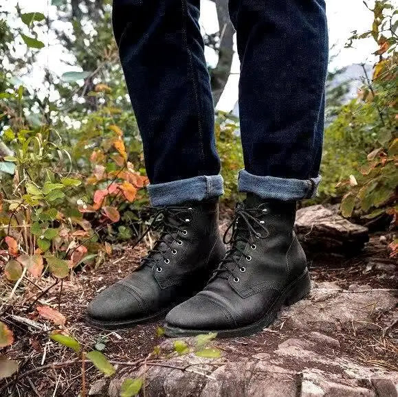Darvin – Leather Ankle Boots