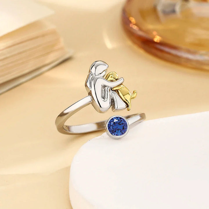 ForeverHug - Ring With Dog Icon