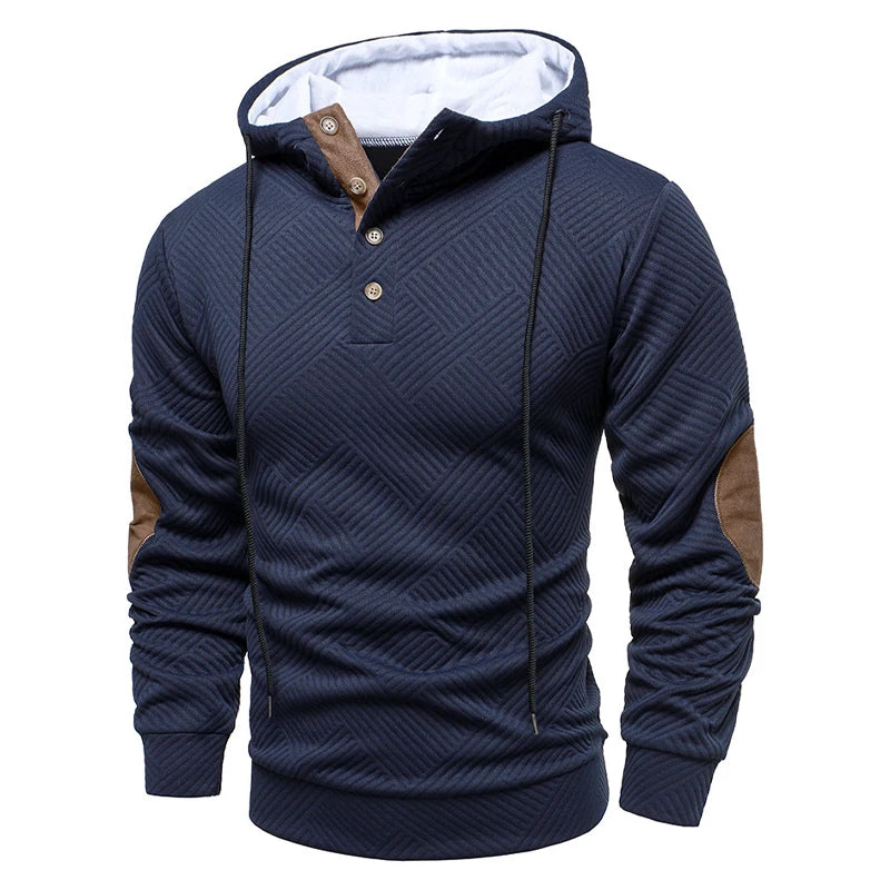 Slobodan - Stylish Long Sleeve Hooded Sweater