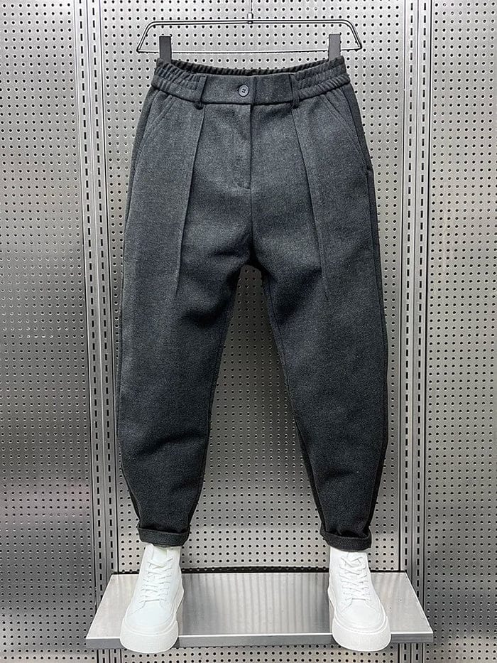 Dianora - High Waist Pleated Tapered Trousers