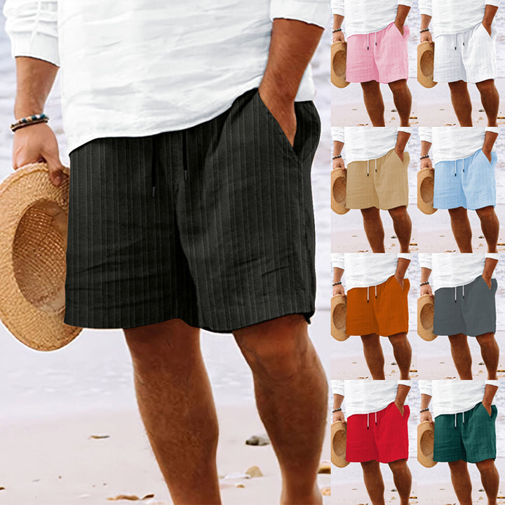 Arnaldo - Casual Loose Shorts With Elastic