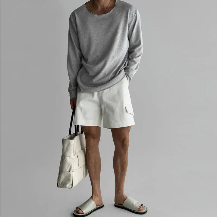 Arturo - Round  Neck Shirt With Long Sleeve