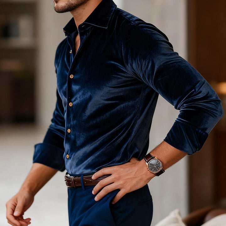 Kalana - Stylish Long Sleeve Shirt With Collar