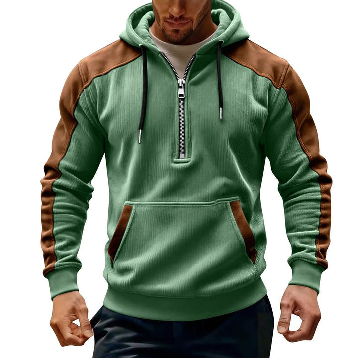 Aksel - Long Sleeve Sweater With Zipper