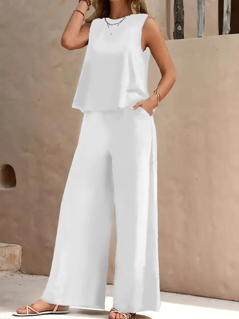 Dollie - Sleeveless Two Piece Set