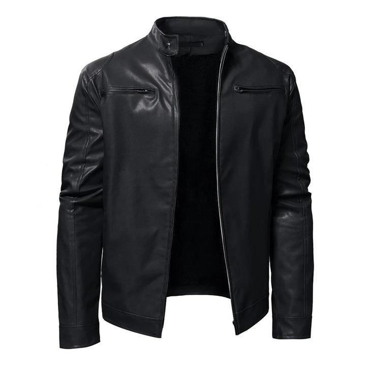Bertil - Leather Biker Jacket