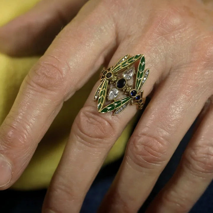 Marzella - Poet’s Inheritance Dragonfly Ring