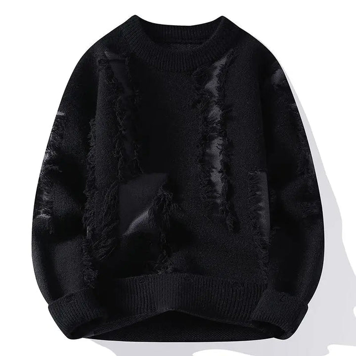 Samir - Patchwork Knitted Sweater