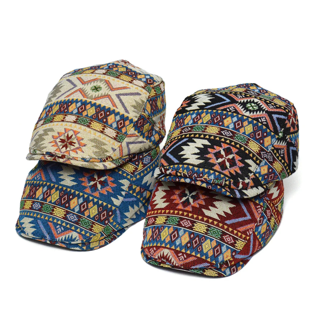 Juraj - Colorful Vintage Flat Cap