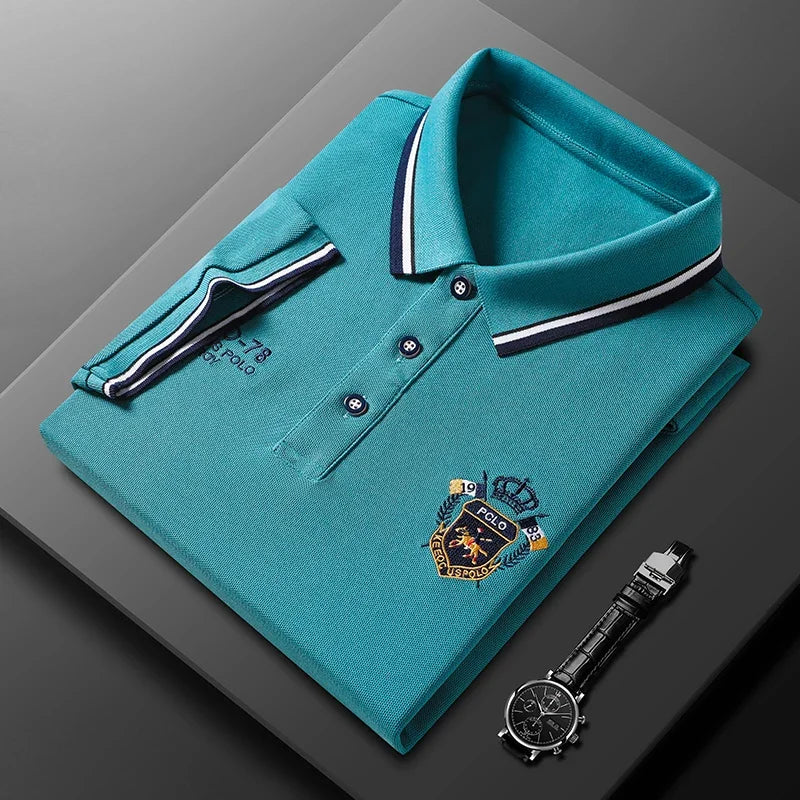 Mariusz - Breathable Short Sleeve Polo Shirt