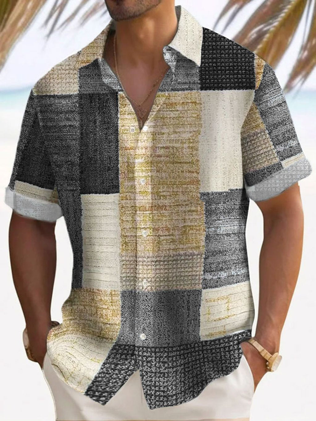 Shpetim - Elegant Short Sleeve Shirt