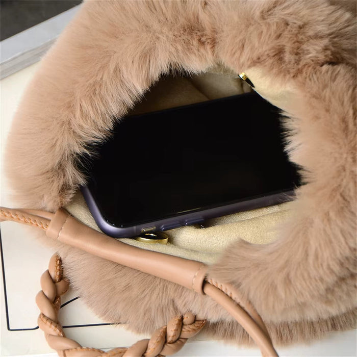 Narnia - Pumpkin Plush Shoulder Bag