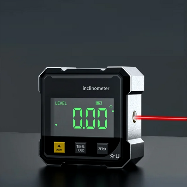 AngleMaster - Digital Magnetic Silk Laser Inclinometer