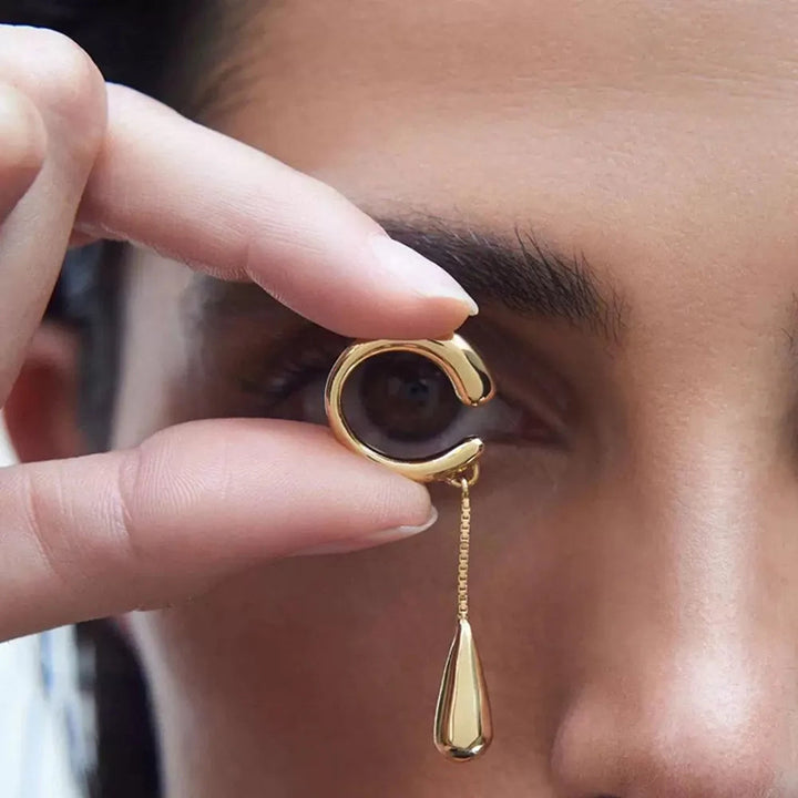 Judee - Drop Dangle Cuff Earrings