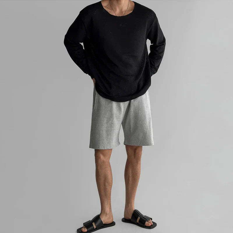 Arturo - Round  Neck Shirt With Long Sleeve
