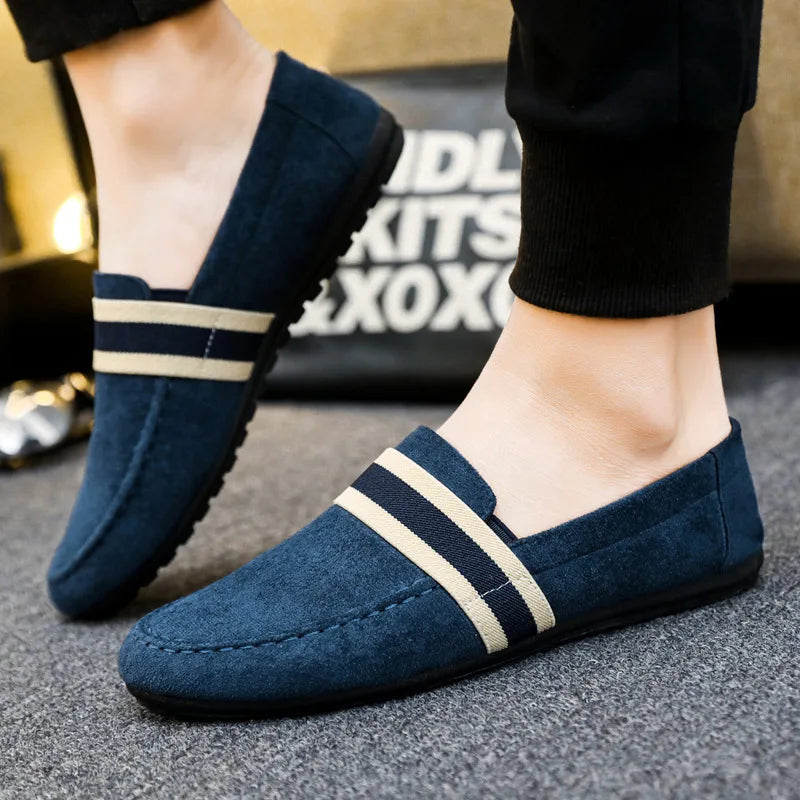 Hanno - Casual Striped Loafers
