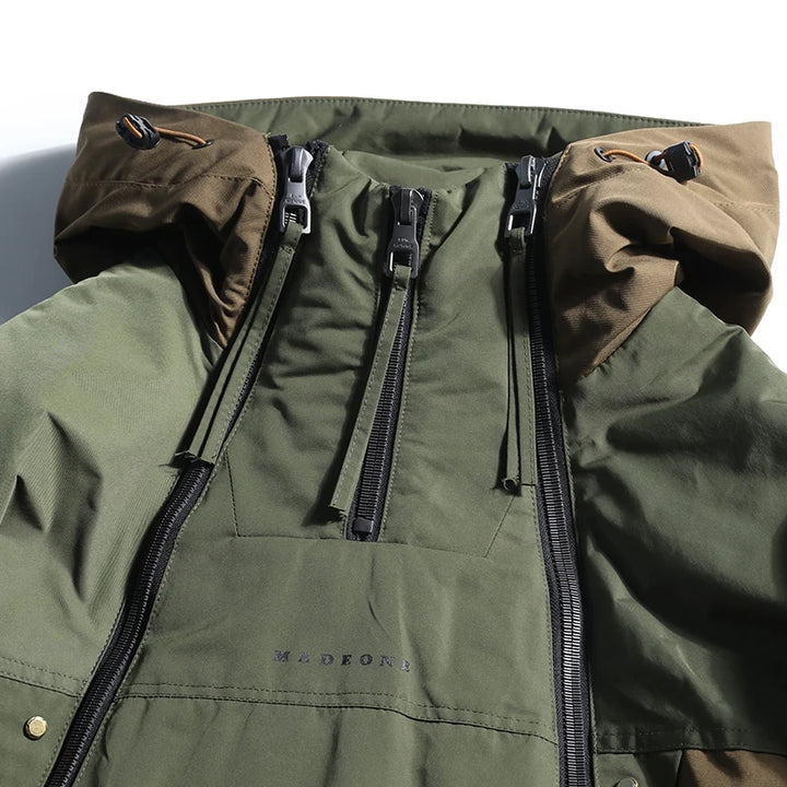 Emir - Double Zipper Down Warm Jacke