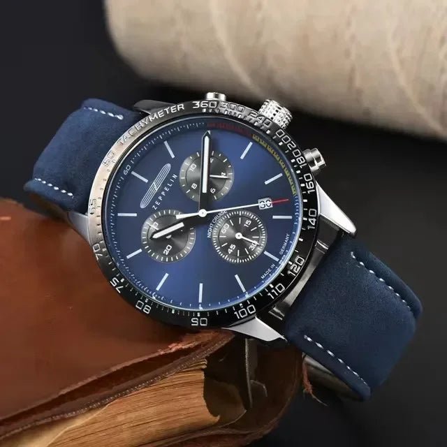 Endrit - Classic Timer With Leather Strap