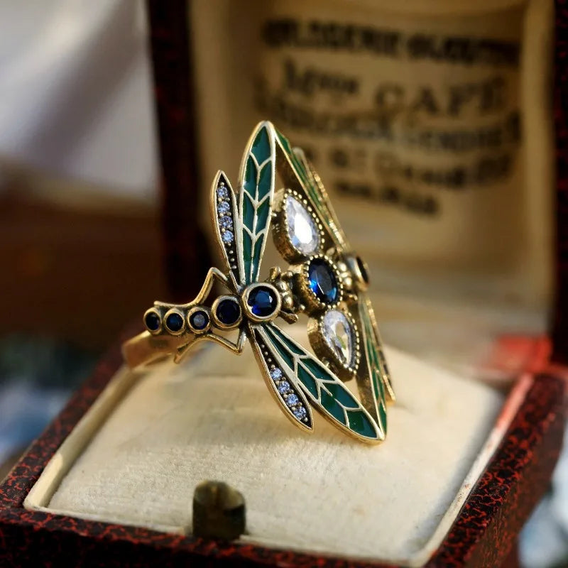Marzella - Poet’s Inheritance Dragonfly Ring