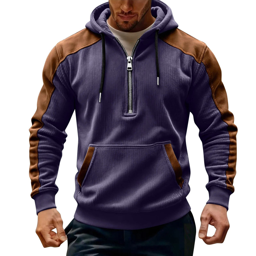Aksel - Long Sleeve Sweater With Zipper