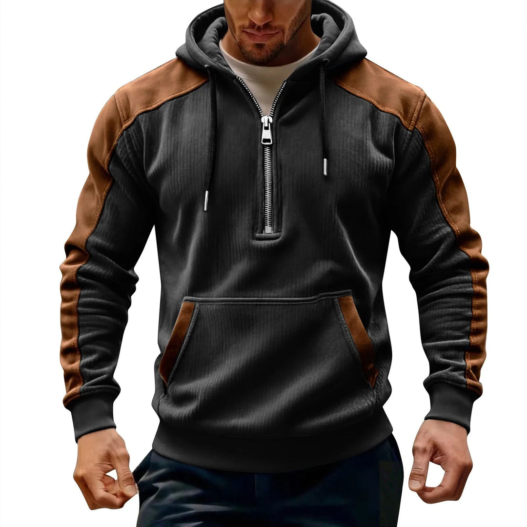 Aksel - Long Sleeve Sweater With Zipper