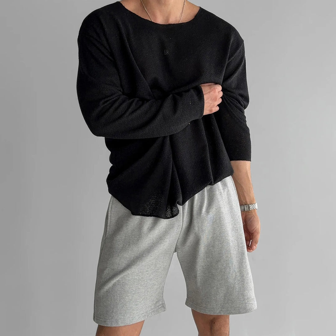 Arturo - Round  Neck Shirt With Long Sleeve