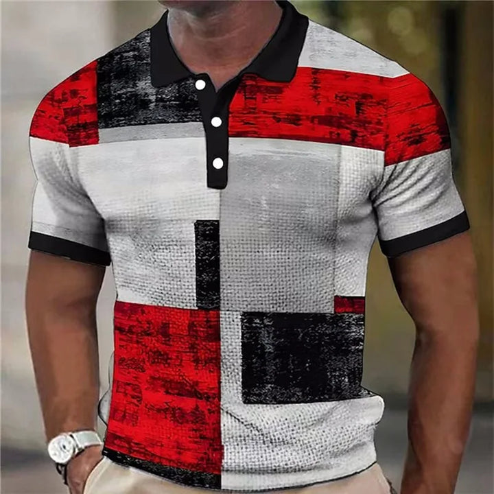 Pollard - Colorful Checked Polo Shirt