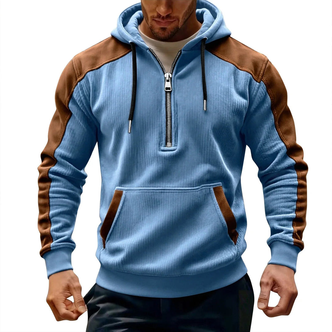 Aksel - Long Sleeve Sweater With Zipper