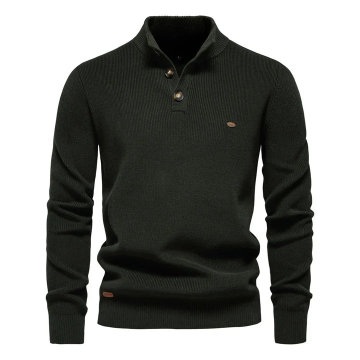 Szczerba - Sweater With Button Design
