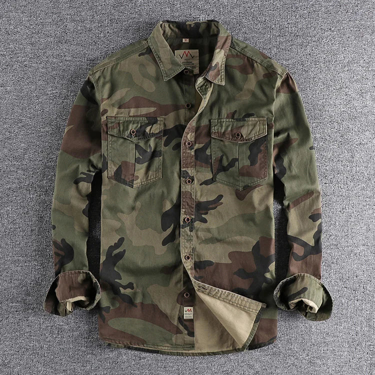 Firat - Long Sleeve Button-Up Shirt