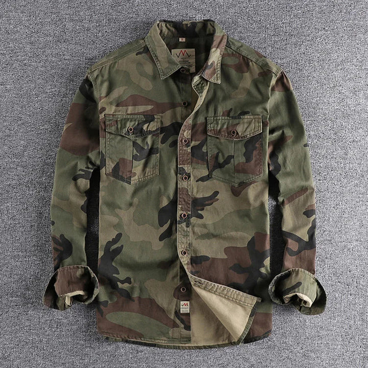 Firat - Long Sleeve Button-Up Shirt