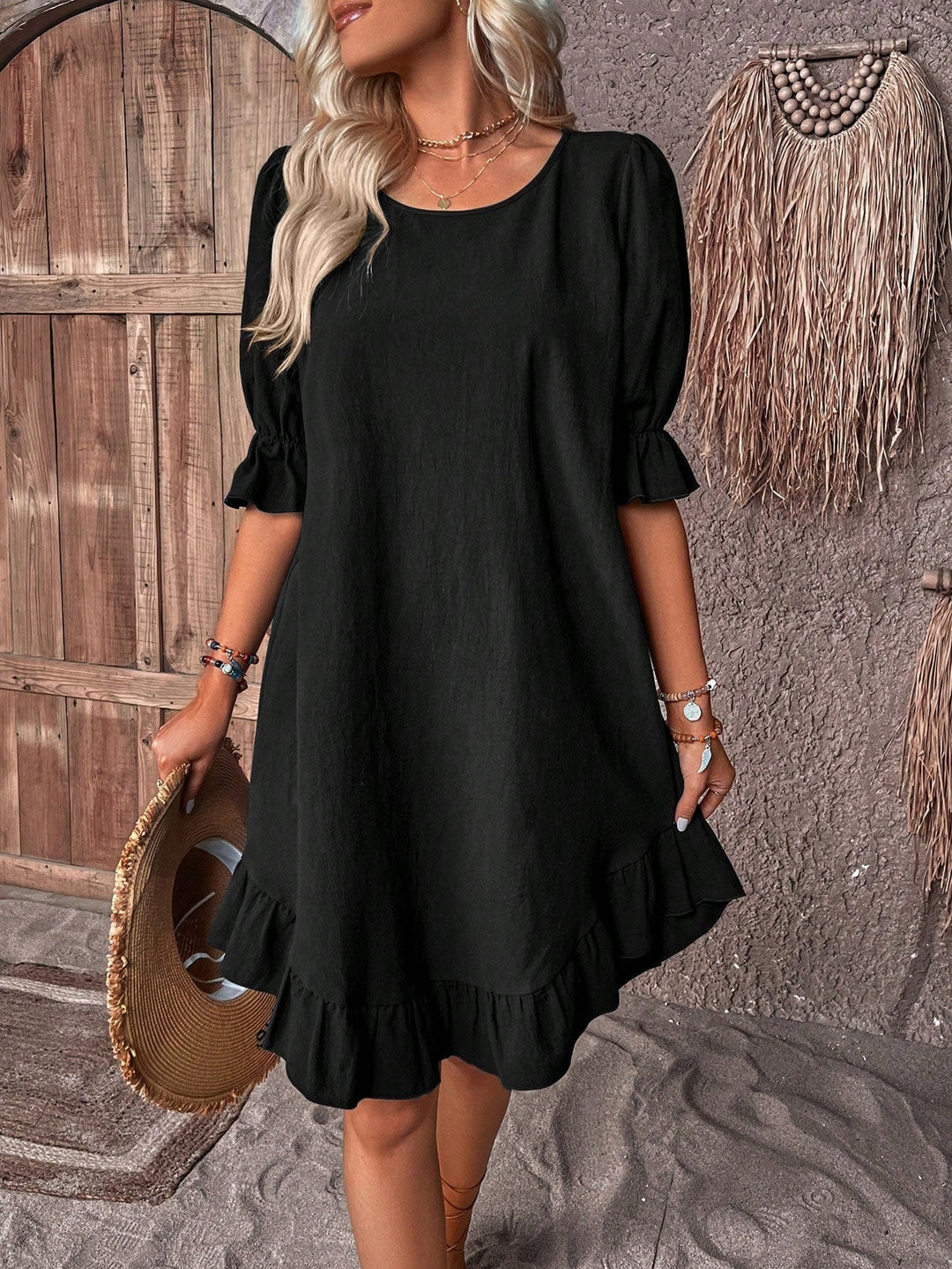 Josefa - Comfortable Midi Dress