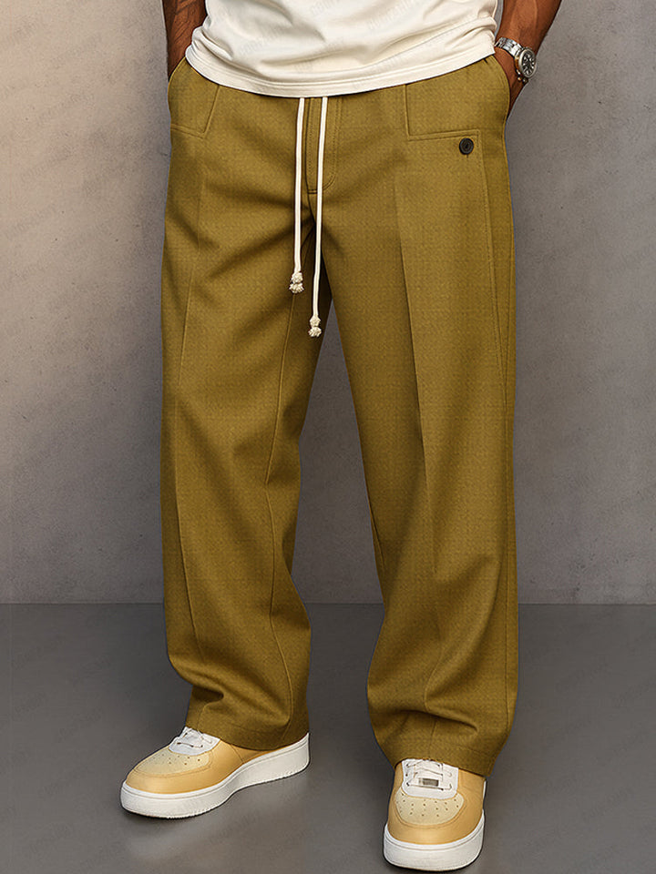 Fabien - Elegant Loose Straight Trousers