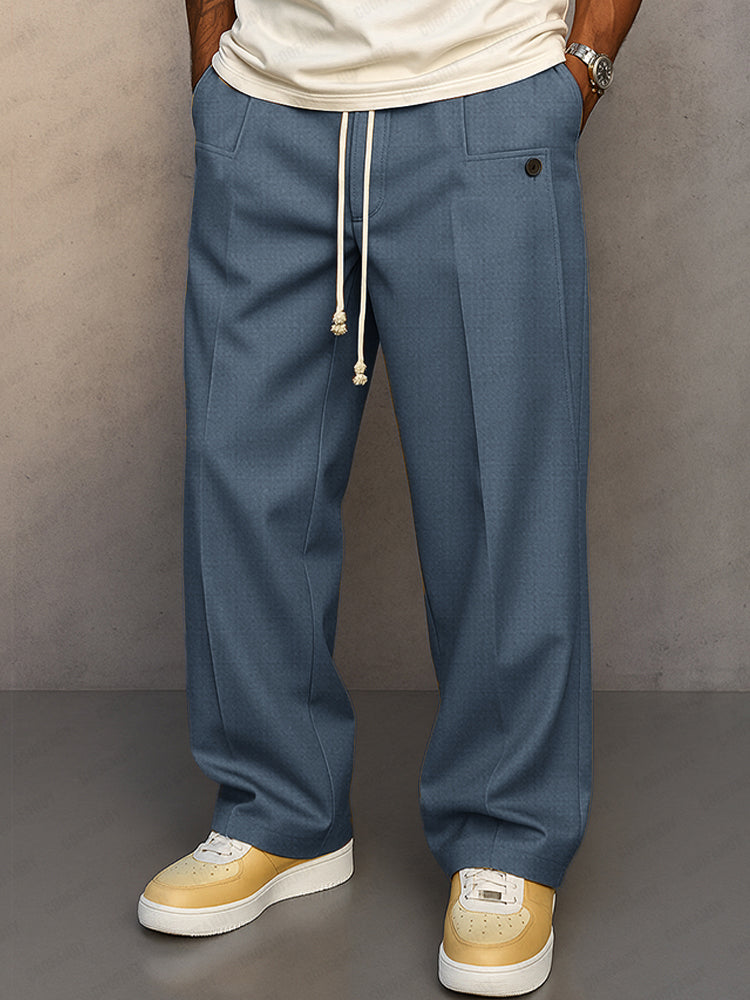 Fabien - Elegant Loose Straight Trousers