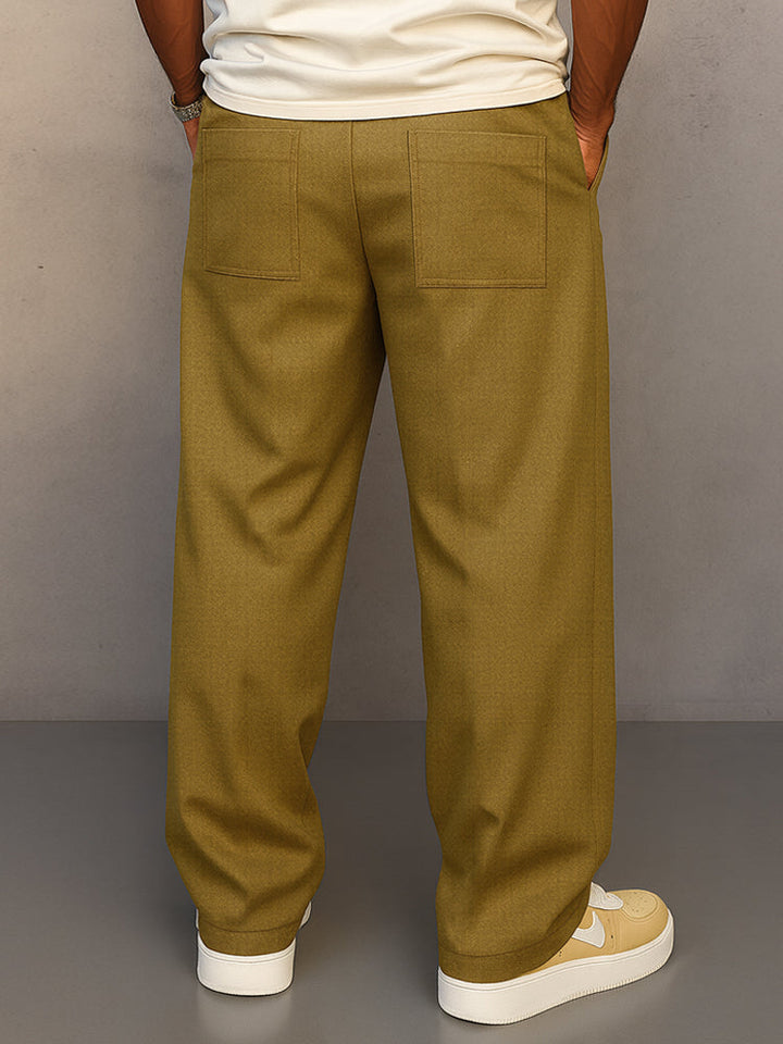 Fabien - Elegant Loose Straight Trousers