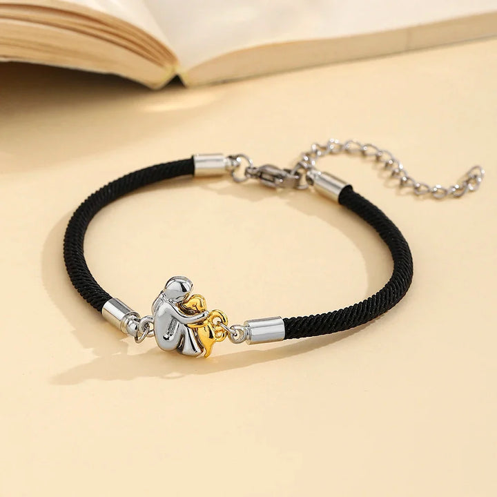 SoulPaw - Lace Bracelet With Dog Icon