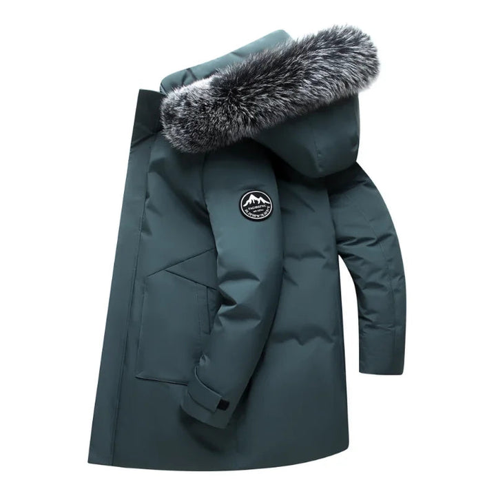 Eyal - Elegant Long Sleeve Bouclier Parka