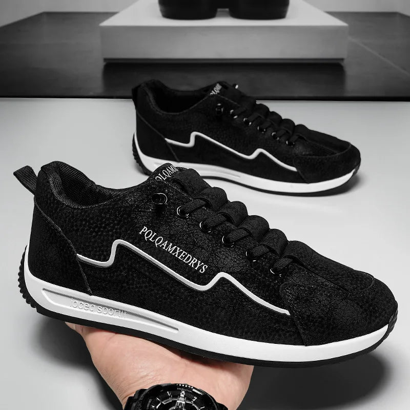 Francesco - Comfortable Lace-Up Sneaker