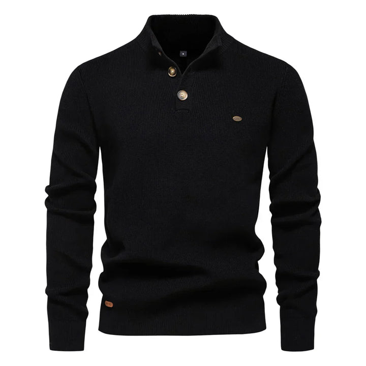 Szczerba - Sweater With Button Design