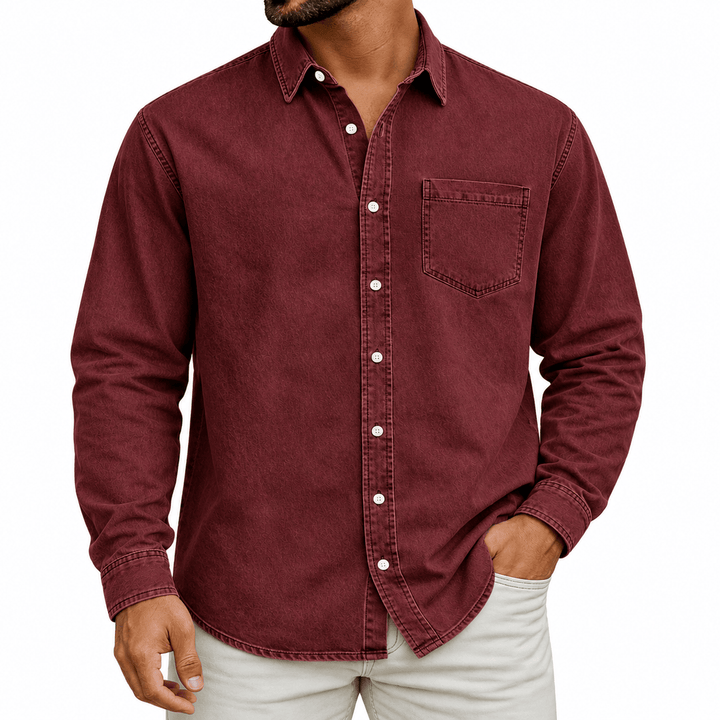 Elro - Denim Shirt With Front Pocket