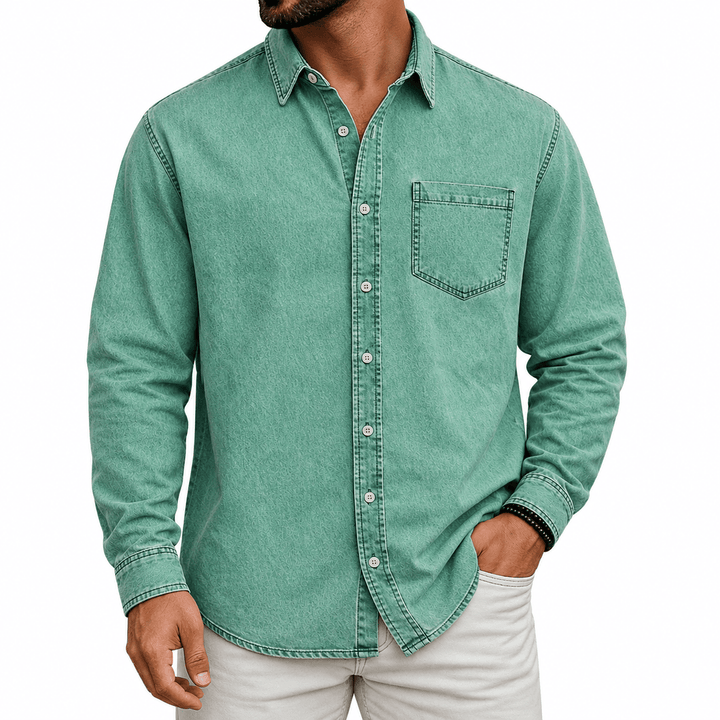 Elro - Denim Shirt With Front Pocket