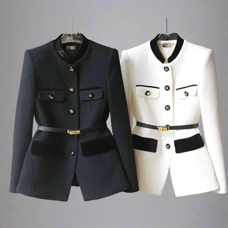 Aruna - High-End Tailored Jacket With Belt