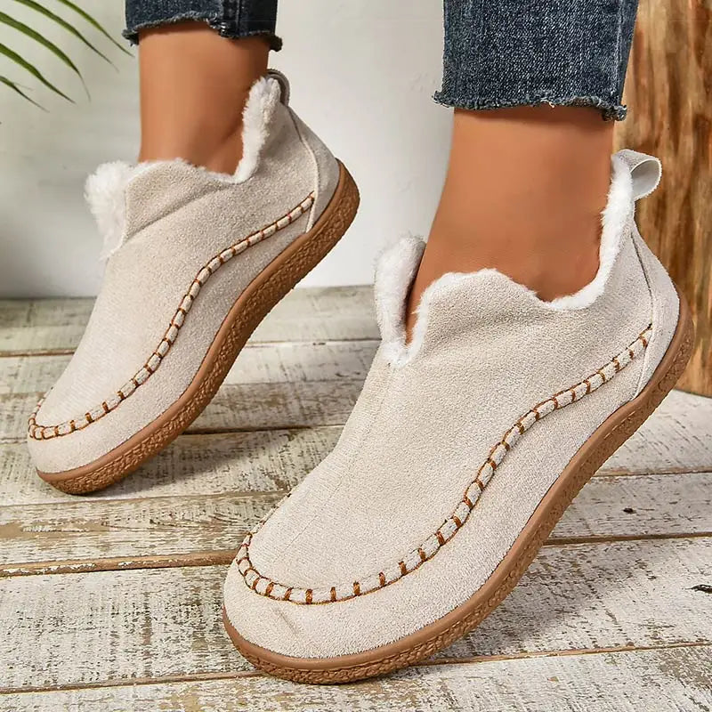 Enora - Fleece Lined Ankle Boots