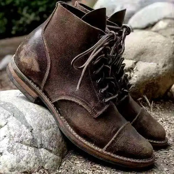 Darvin – Leather Ankle Boots