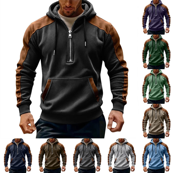 Aksel - Long Sleeve Sweater With Zipper