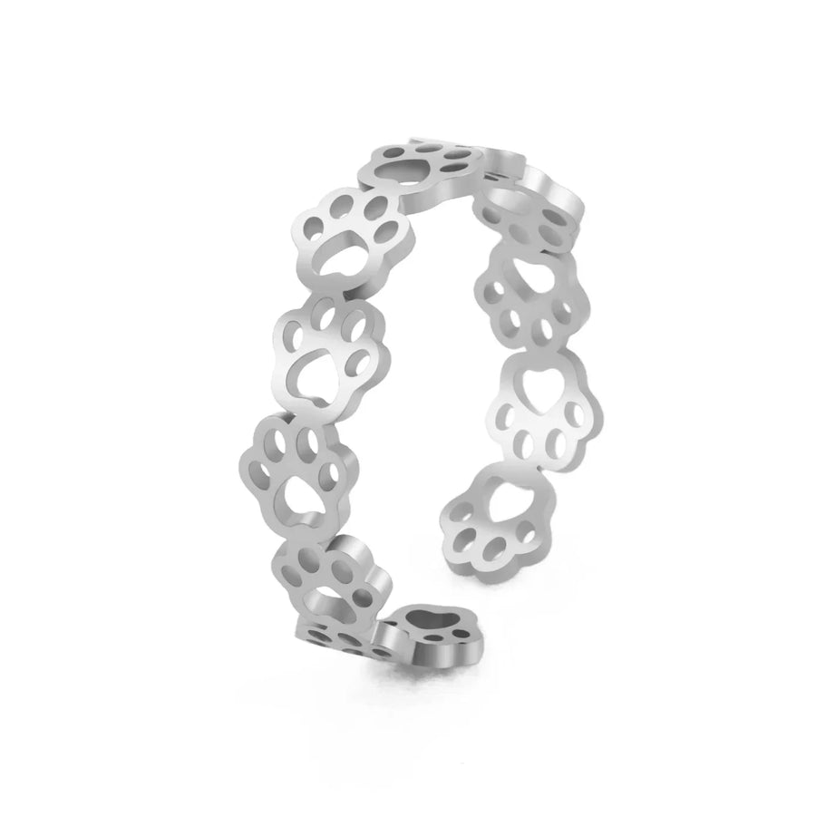 PawCharm - Adjustable Paw Print Ring